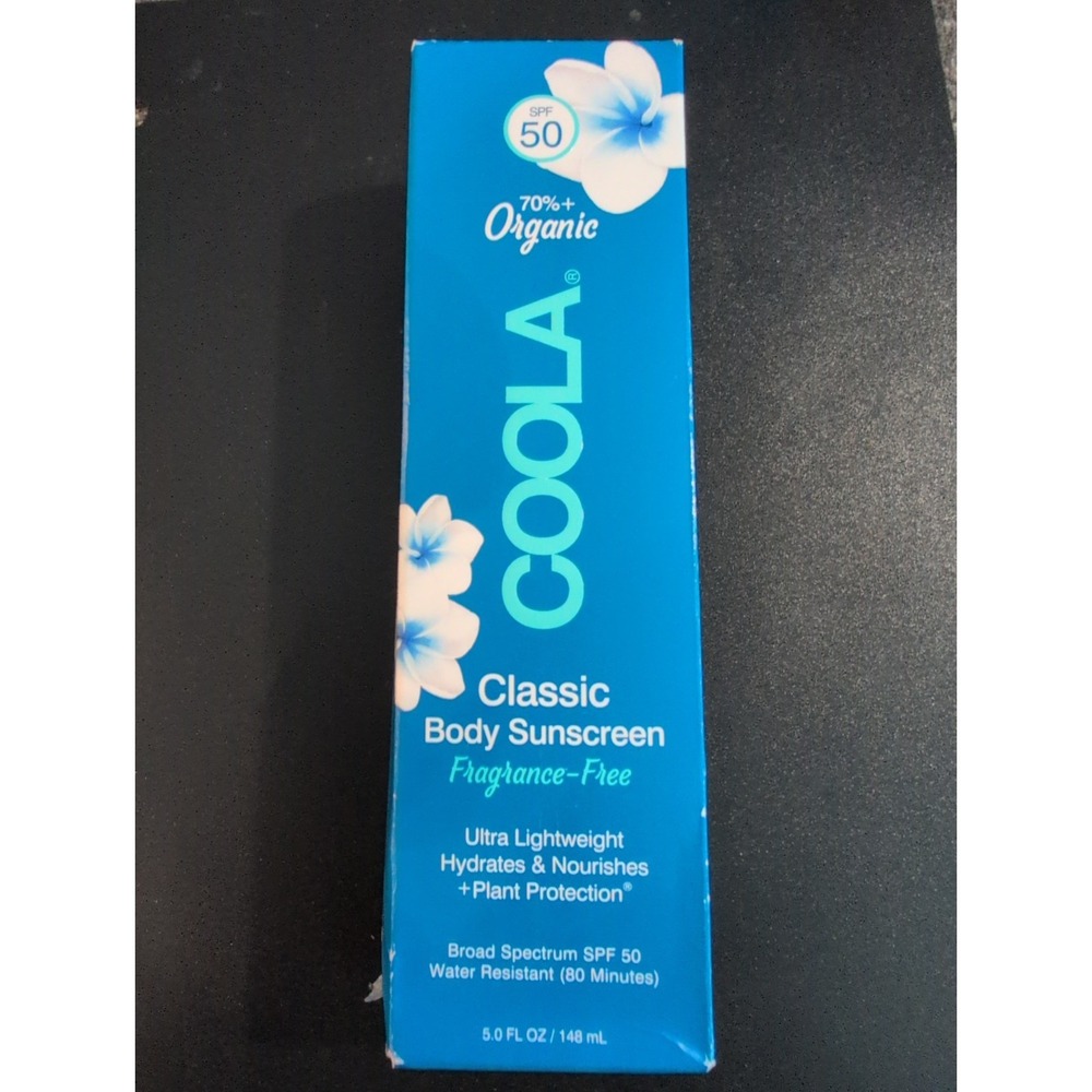 COOLA Classic Body Sunscreen Lotion SPF 50 Broad Spectrum Fragrance-Free 5 oz